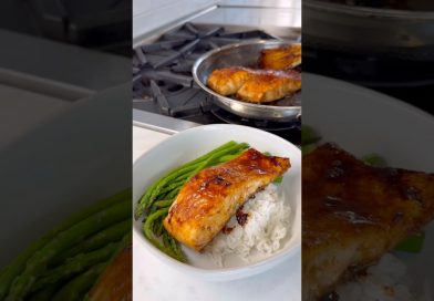 Honey Garlic Salmon for Weight Loss | MyHealthyDish