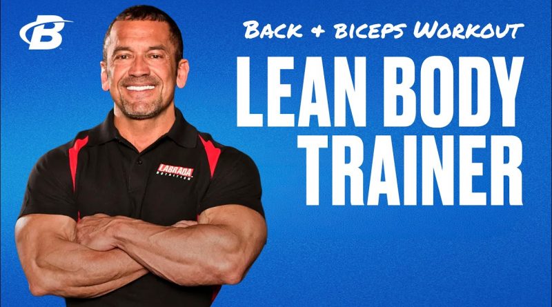 Beginner Back & Biceps Workout – Lee Labrada’s Lean Body Trainer Day 1