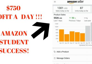 $750 PROFIT A DAY! FIRST MONTH Selling on Amazon! Student Success (Pablo)