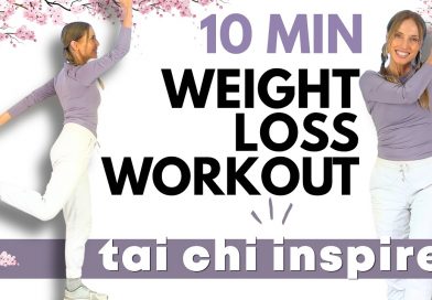 10-Minute Tai Chi Inspired Weight Loss Workout |  No Jumping & Joint Friendly – Lucy Wyndham-Read