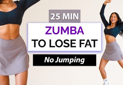 25 Min Zumba Dance Workout for Weight Loss (No Jumping)