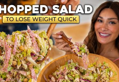 VIRAL La Scala Kardashian Salad for Weight Loss! Takes 5 Minutes to Make